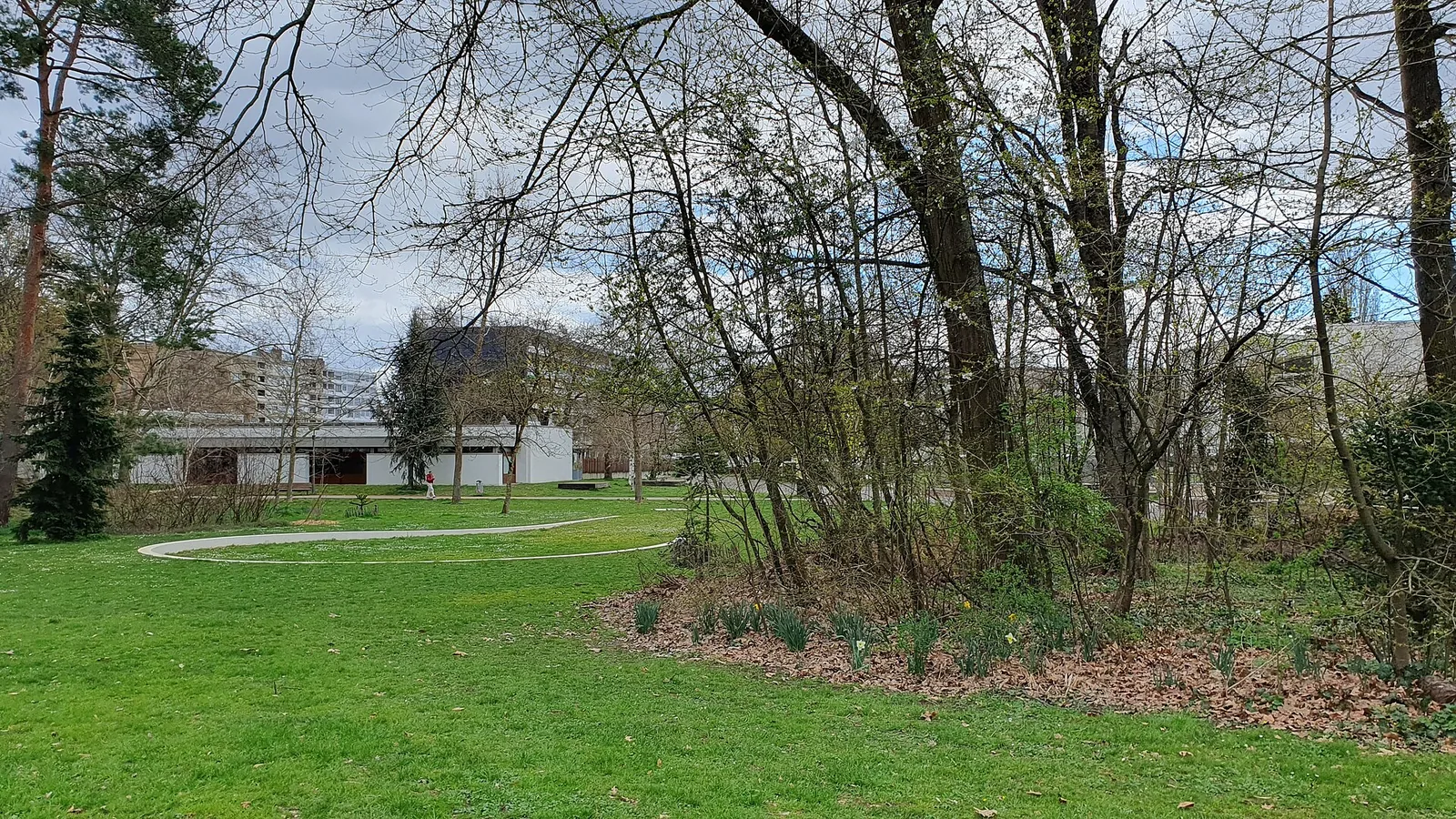 Jardin des disparus à Meyrin.