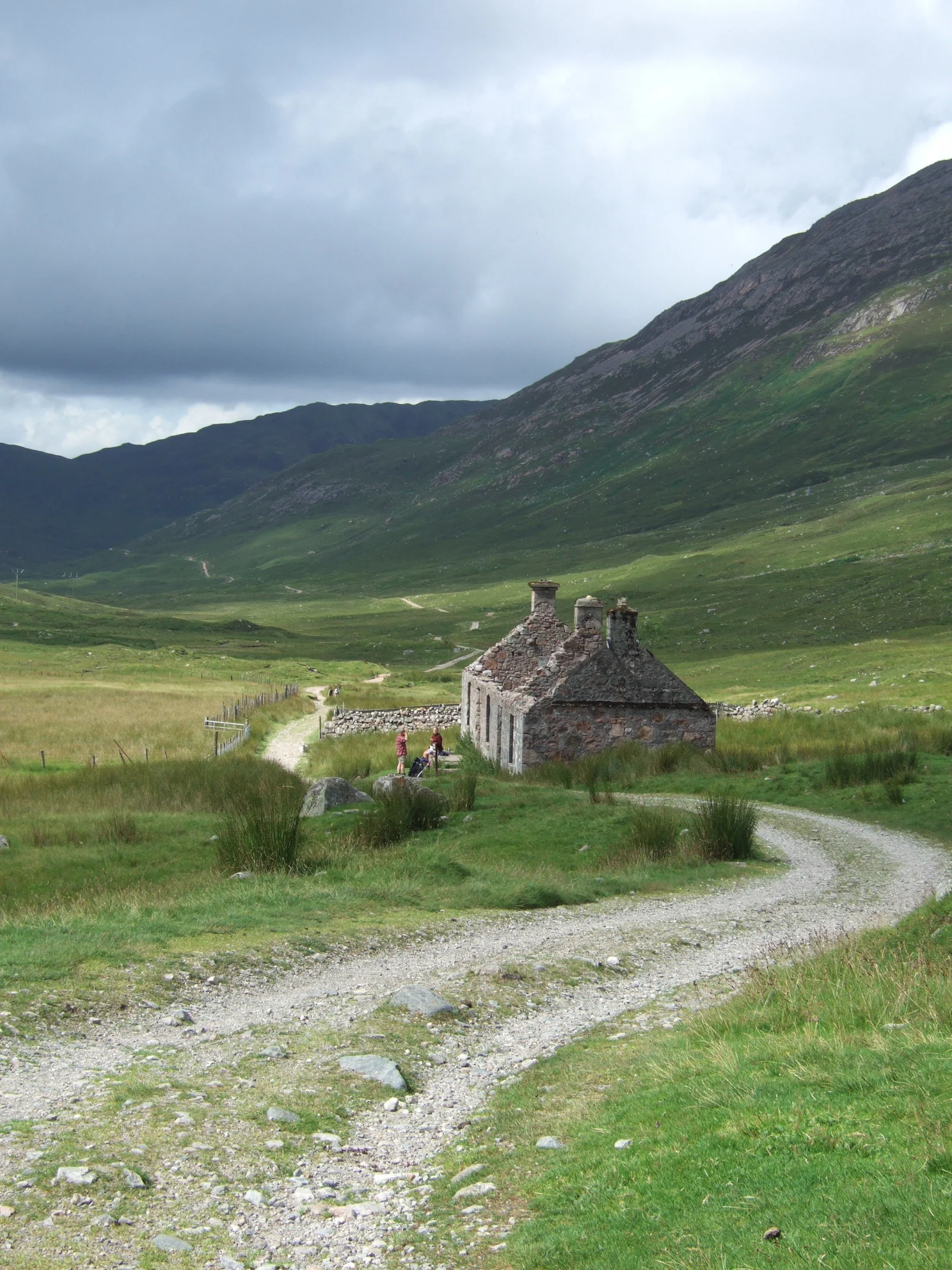 West Highland Way dans les Highlands écossais, au sud de Fort William